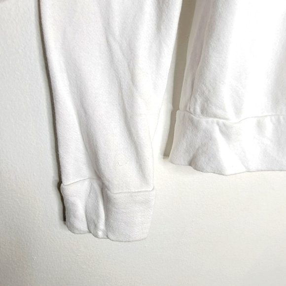 SUNDRY Lovers Graphic Sweatshirt Multicolor White Terry Sporty Women's Cozy Top - Picture 5 of 16